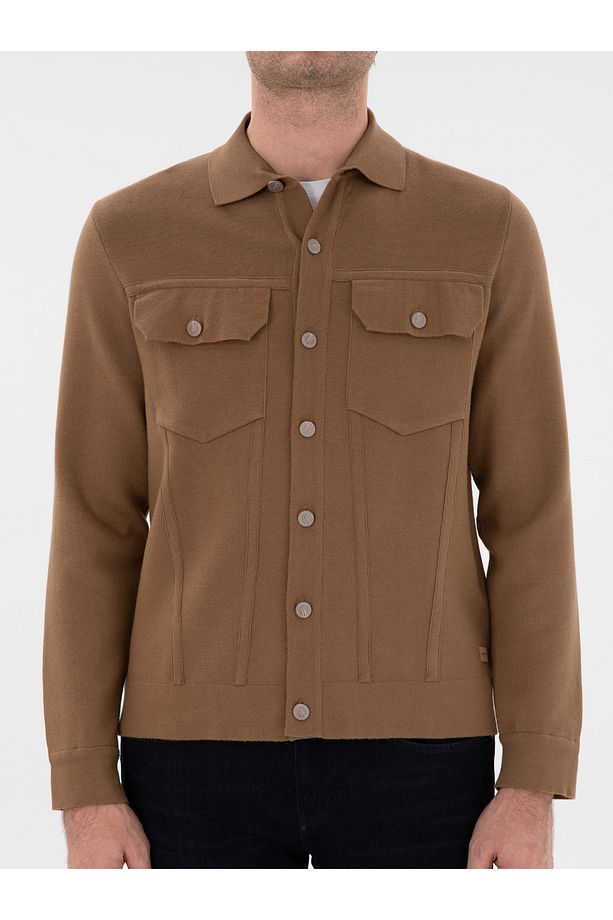 Camel Regular Fit Triko Hırka 50291621-VR015 - 6