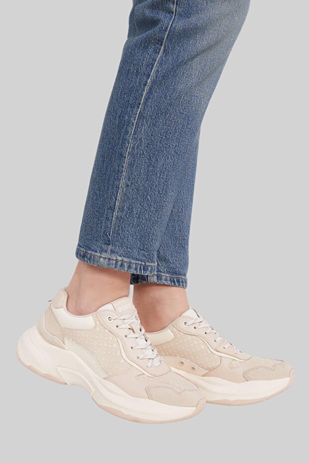 Noa Chunky Kadın Sneaker Bej - 2