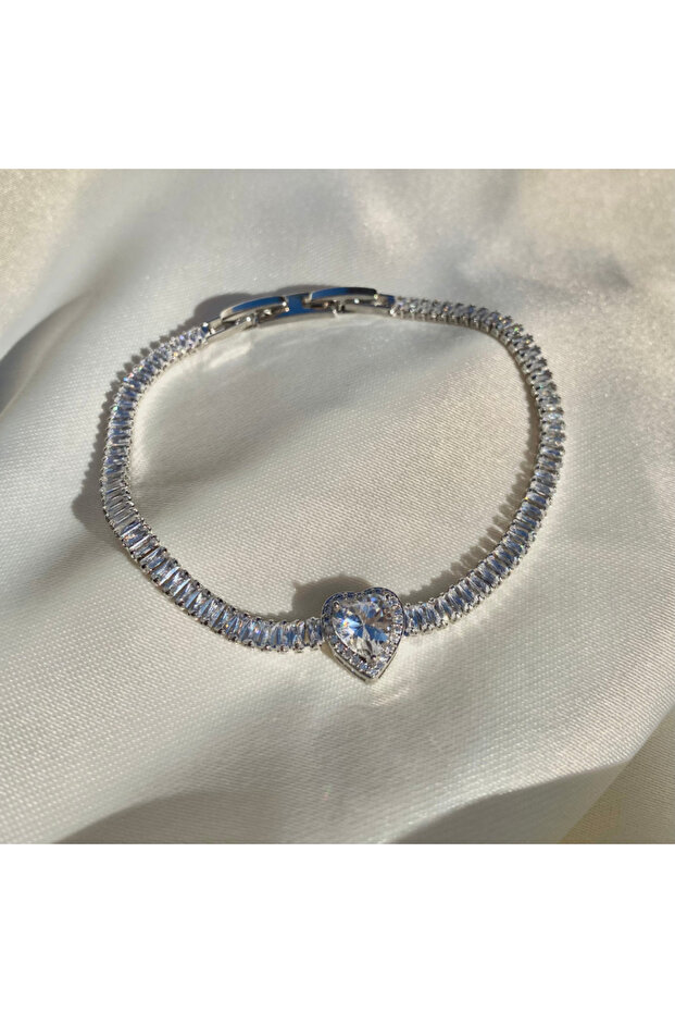Zircon Stone Heart Waterway Bracelets