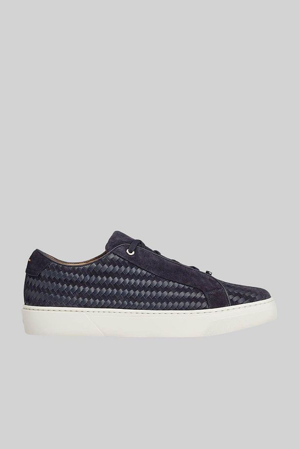 Logolu Hakiki Deri Sneaker Ayakkabı Erkek AYAKKABI 50514547 401 - 1