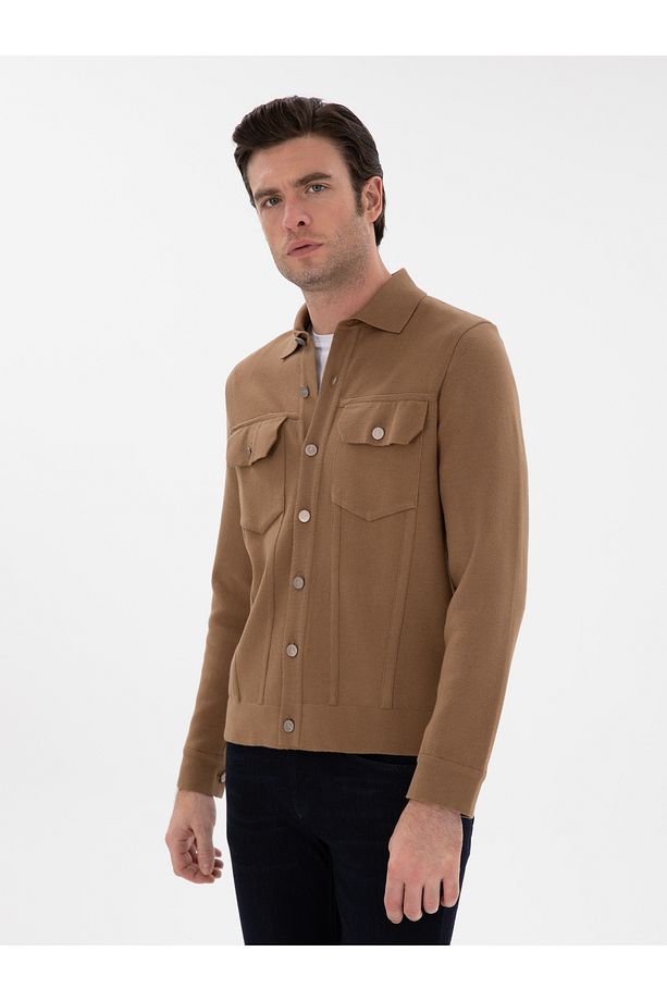 Camel Regular Fit Triko Hırka 50291621-VR015 - 1