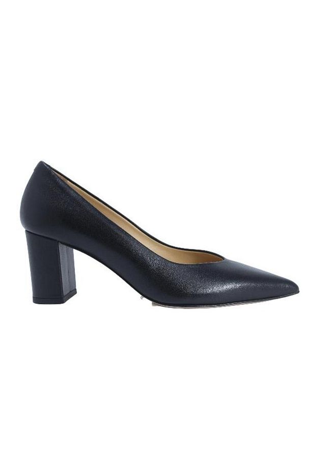 HAKİKİ DERİ SIYAH Ayakkabı Stiletto 9841 38 V6 - 5