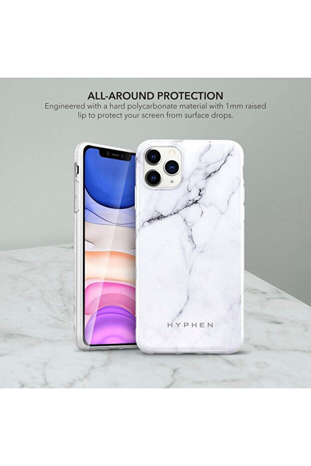 Marble Case - White iPhone 11 Pro Max - 1