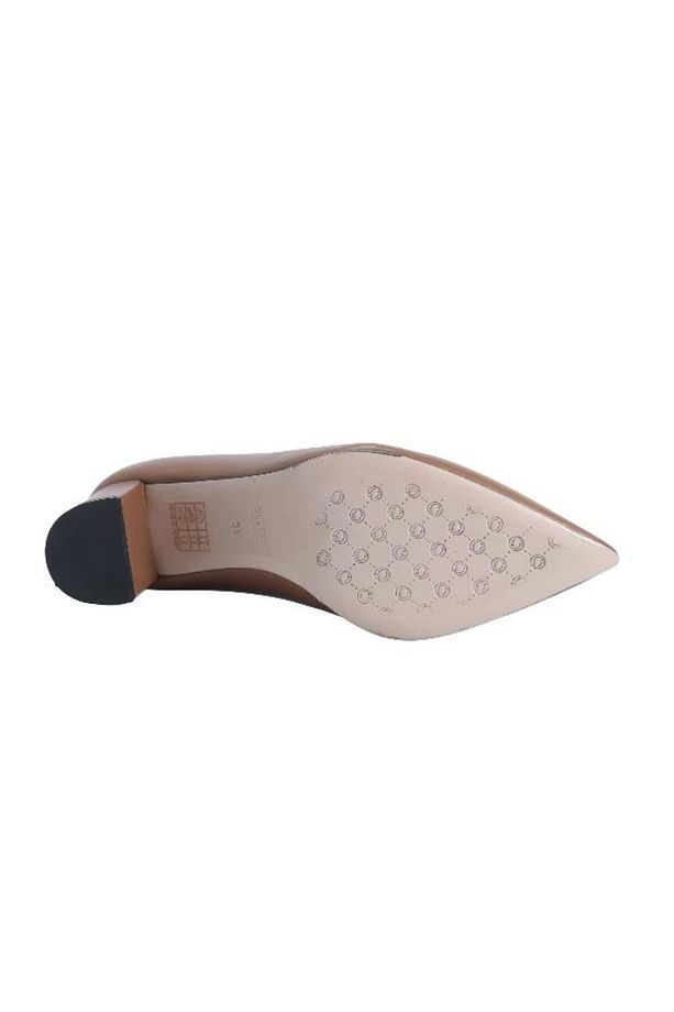 HAKİKİ DERİ CAMEL Ayakkabı Stiletto 9841 38 V6 - 4