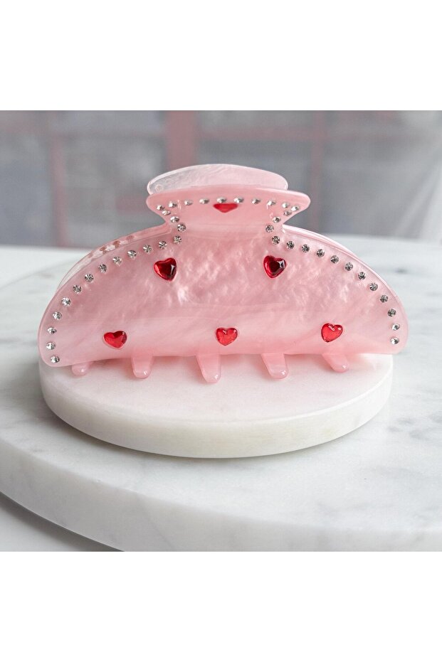 مشبك مزلاج على شكل قلب - 1