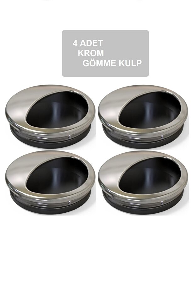 Gömme Kulp Krom 4 Adet - 1