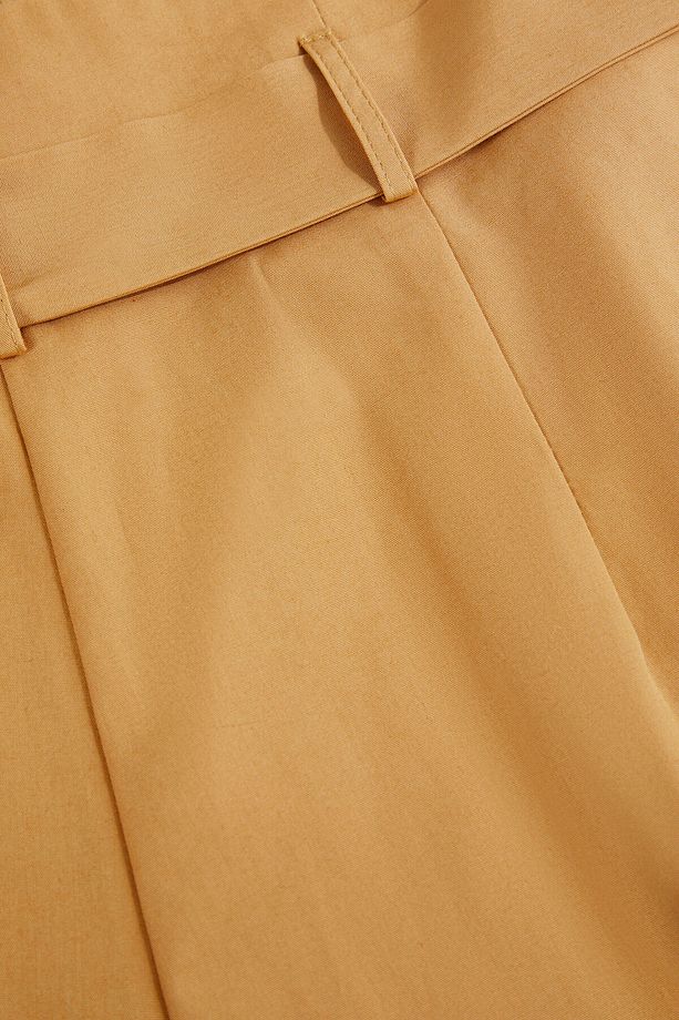 CAMEL BOL PAÇA YÜKSEK BEL PANTOLON - 5