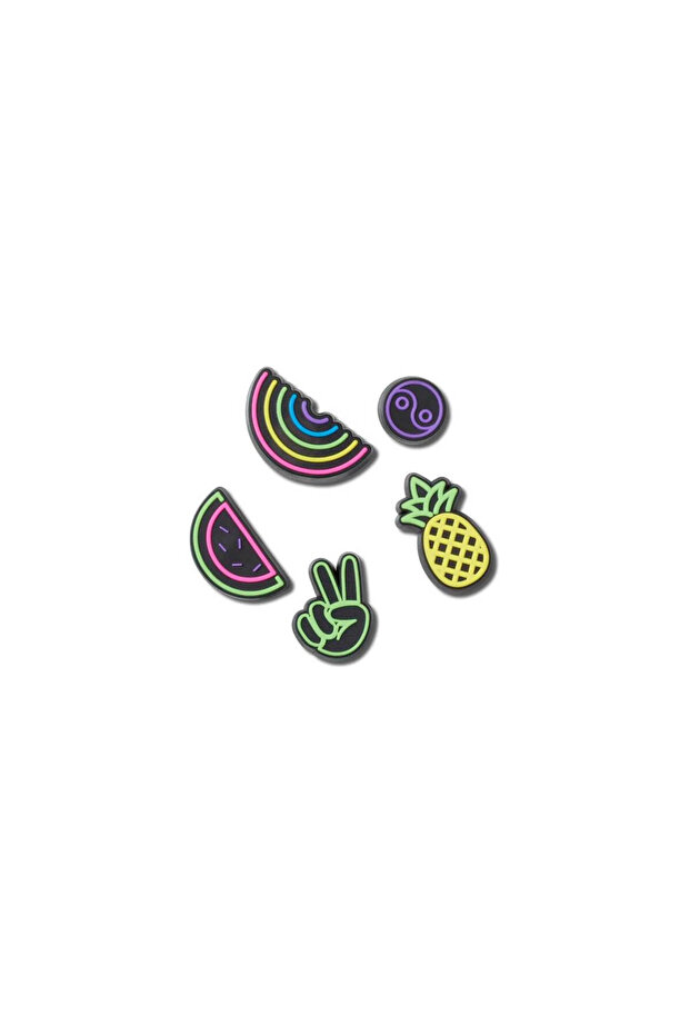 Jibbitz Lights Up Fun 5 Pack Charms - 1