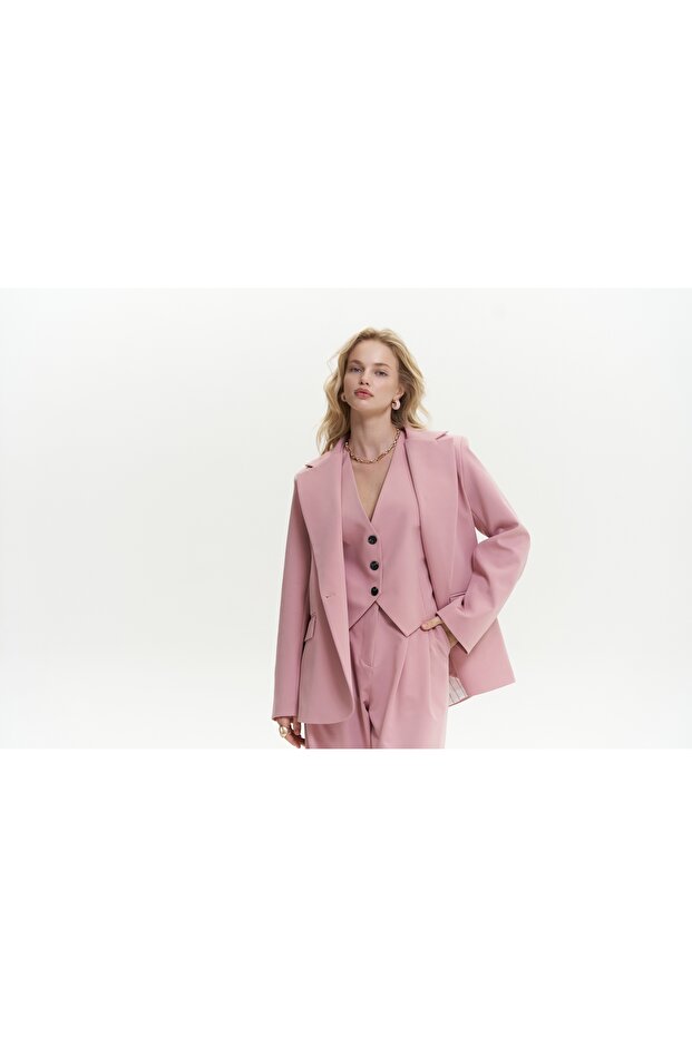 Kaylee Pembe Blazer - 6