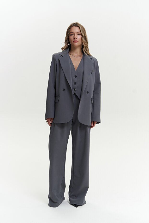 Kaylee Gri Blazer - 3
