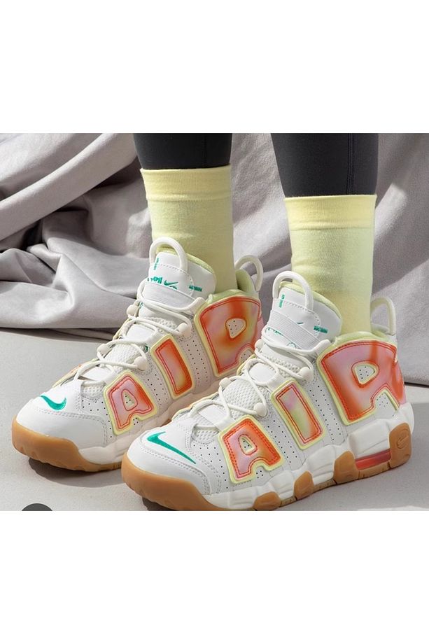Air More Uptempo (Gs) kadın çocuk sneaker FB7702-100 ASLAN SPORT - 2