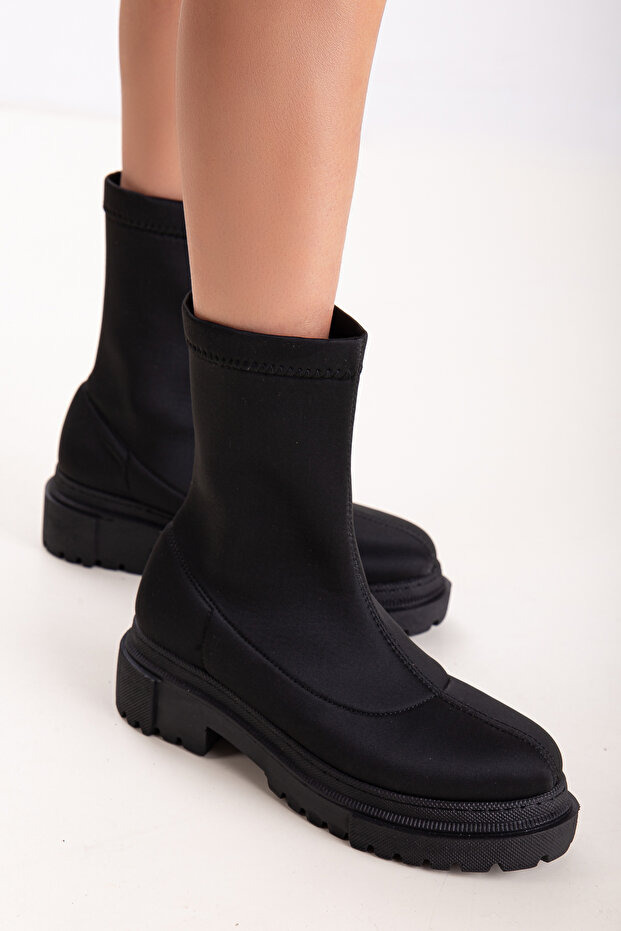 İstinye Kadın Garantili Kışlık Ortopedik Dalgıç Bot - 7