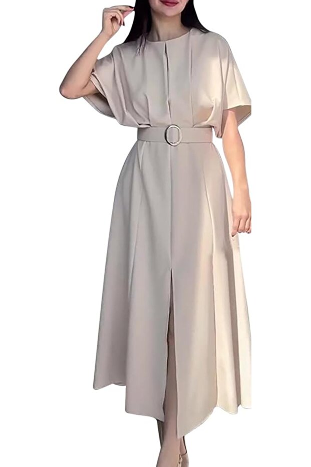 KEMERLİ ELBİSE - 1