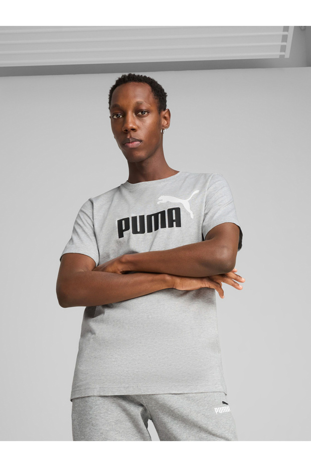 Essential Logo Print Round Neck T-Shirt