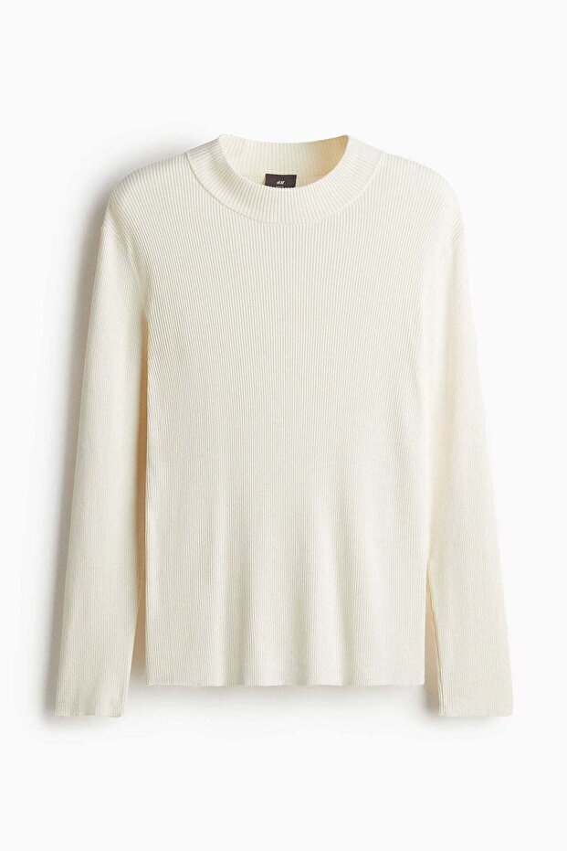 Slim Fit Rib-knit jumper