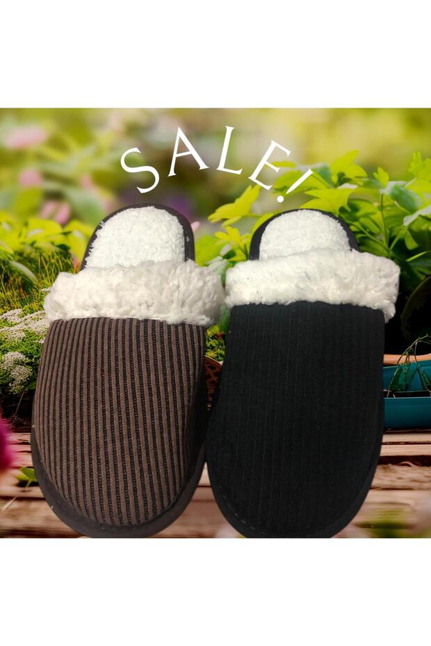2-Piece Luxury Winter House Slippers Guest Slippers Dowry Bundle Slippers