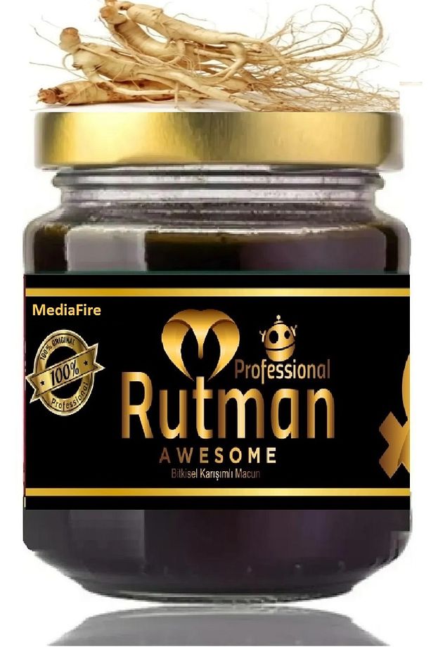 Pekmezli Tribulus Terrestris Kuvvet, Macunu Bitkisel Karışımlı Mesir Macunu 240 gr Rutman Macun - 1