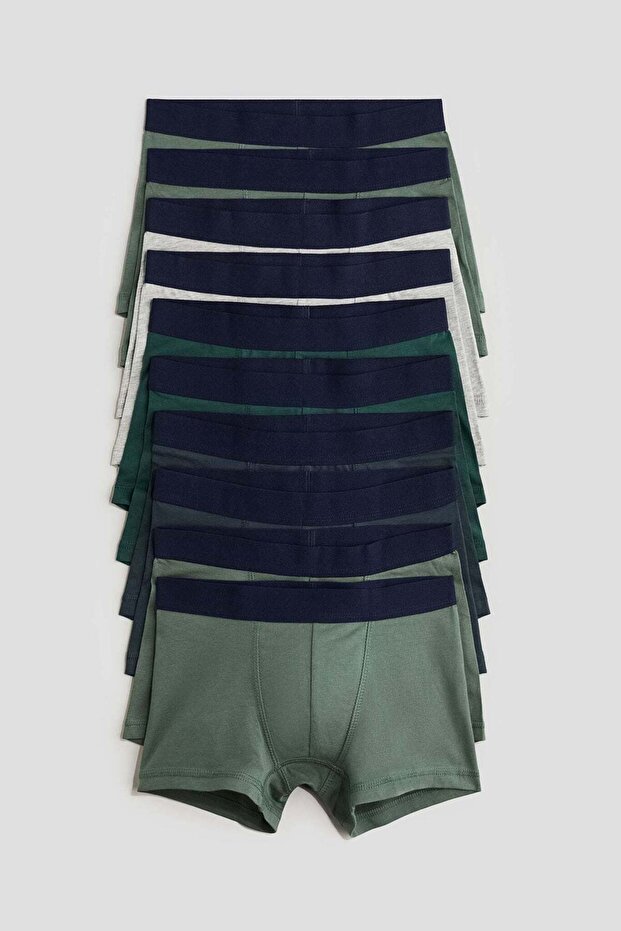 مجموعة من 10 سراويل قطنية - 1