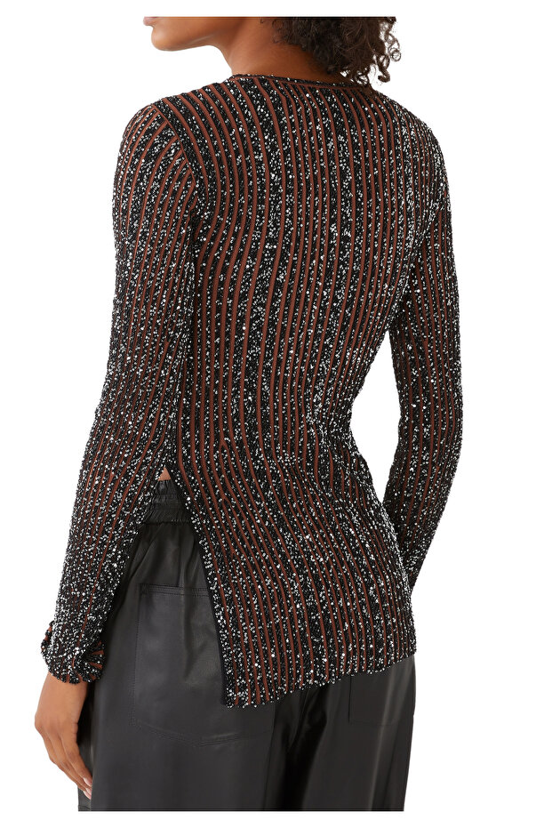 Payetli Triko Kazak - 3