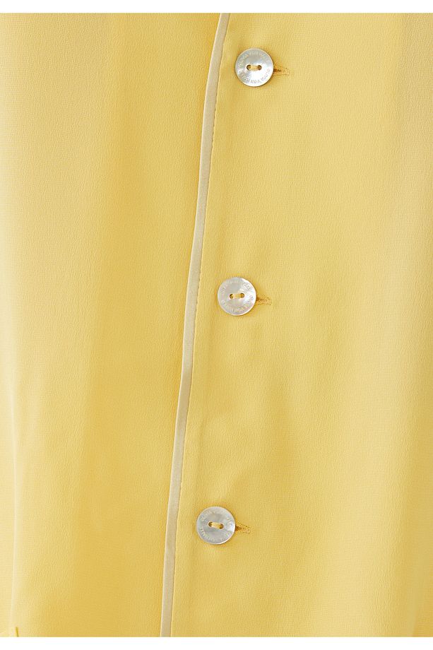 Lüks Sarı Pijama Seti - 4