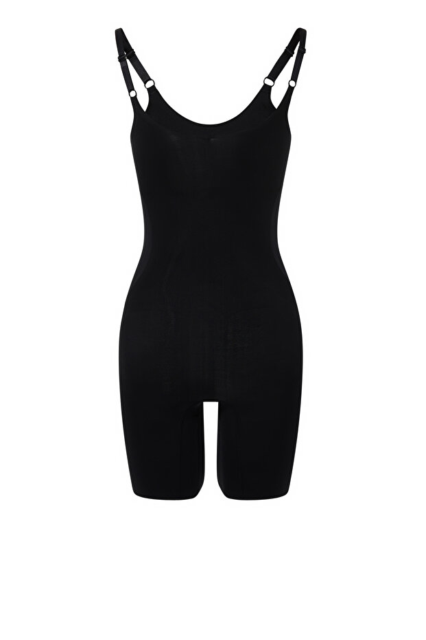 Open Bust Mid Leg Body Bra