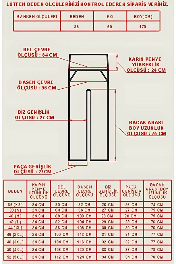 Hamile Giyim Bel Ayarlanabilir Basenden Bol Paça Kumaş Pantolon - 2