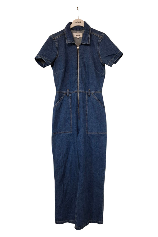 kısa kol kot tulum - 2