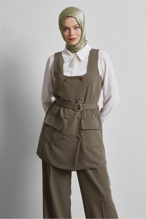 PANTOLONLU YELEKLİ TAKIM 45337 - 3