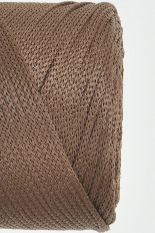 2 Mm - 200 gr Polyester Kahve Makrome Ipi Polyester Makrome Ip Supla Ip Ve Çanta Ipliği - 3