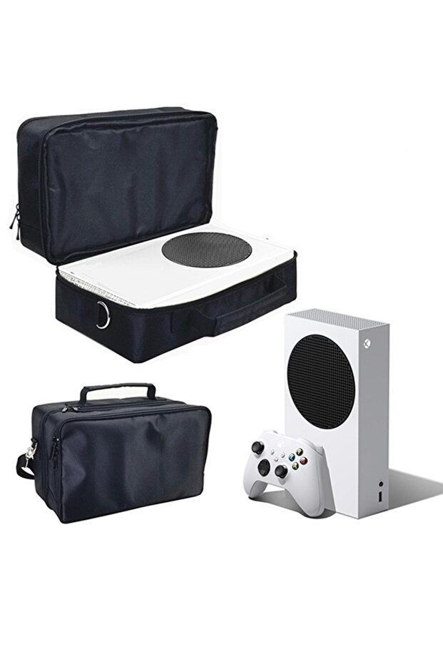 حقيبة تخزين لجهاز Xbox Series S، حافظة سفر واقية متوافقة مع Xbox Series S، مقاومة للغبار والصدمات