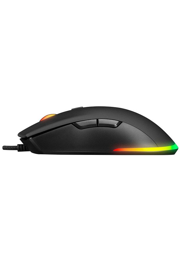 Km-rx7 Fortuna V2 Gökkuşağı Aydınlatmalı Usb Siyah Gaming Combo Q Klavye 12800 Dpi Mouse - 5