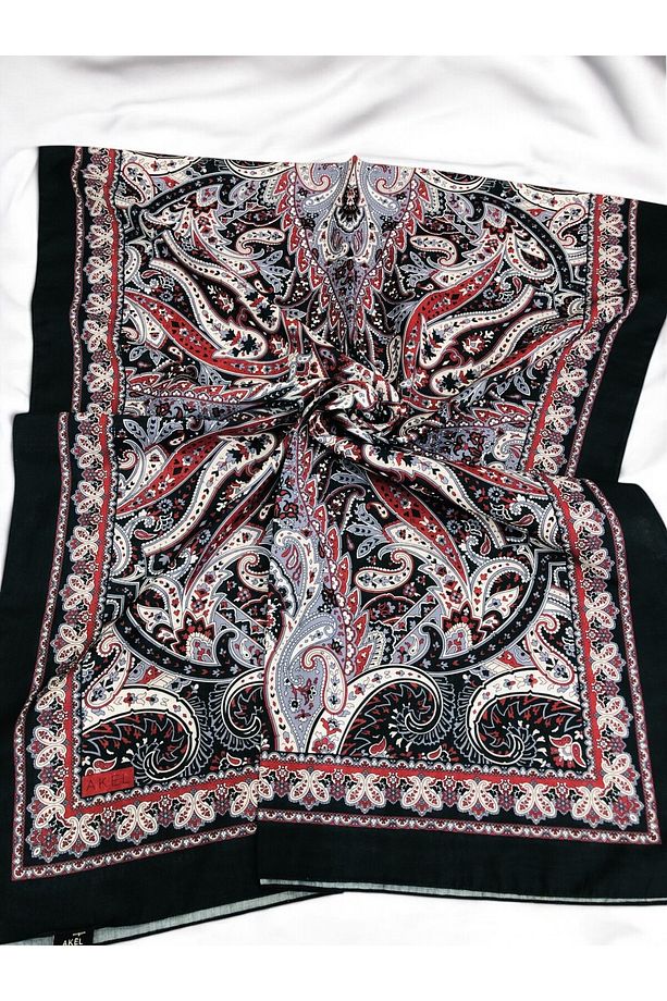 DESENLİ POLYESTER ŞAL DESEN-6 - 2
