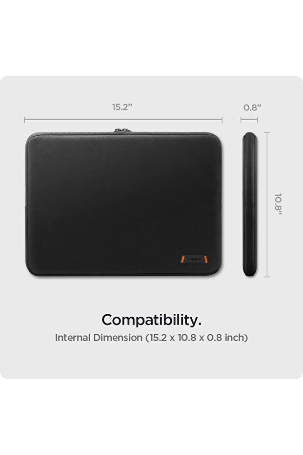 16'' MacBook & Notebook Laptop Taşıma Çantası Suya Dayanıklı Black - AFA07005 - 2