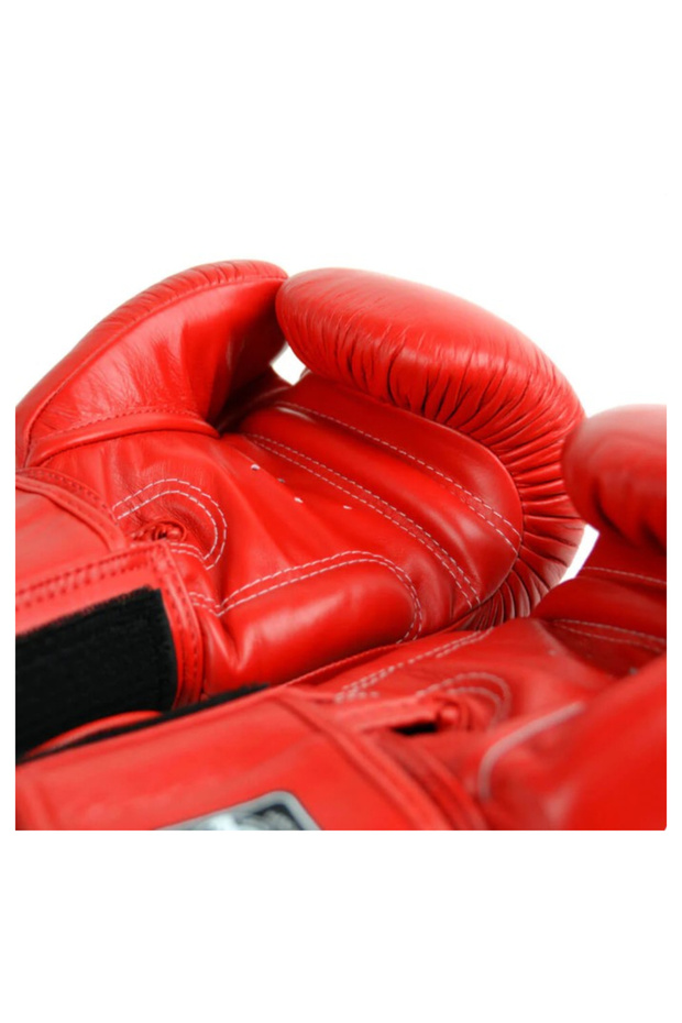 BGVL3-RD Boks Eldiveni Deri Muay Thai Eldiveni - 4