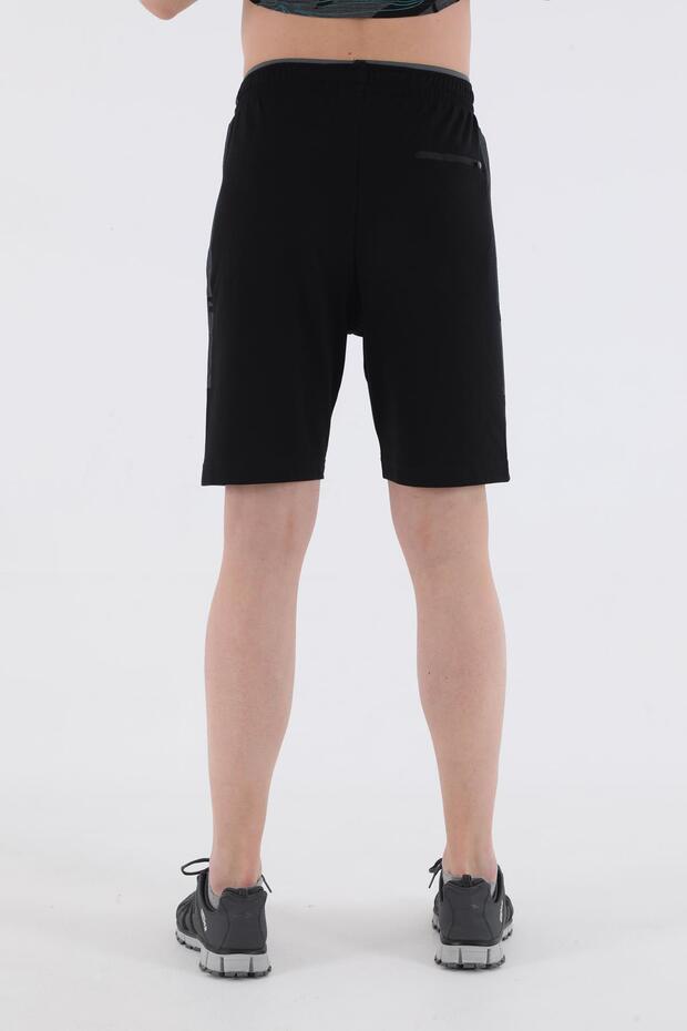Regular Men's Black Shorts - 2