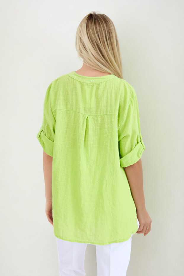 Hakim Yaka Pullu Bluz - 5