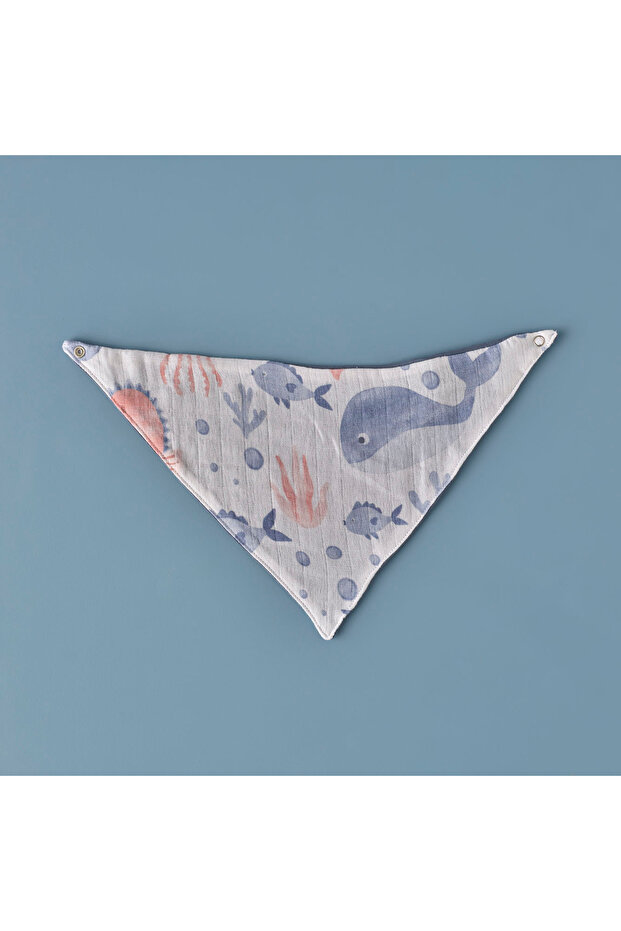 100% Cotton Marine Muslin Apron Set of 2 (40X21 cm)