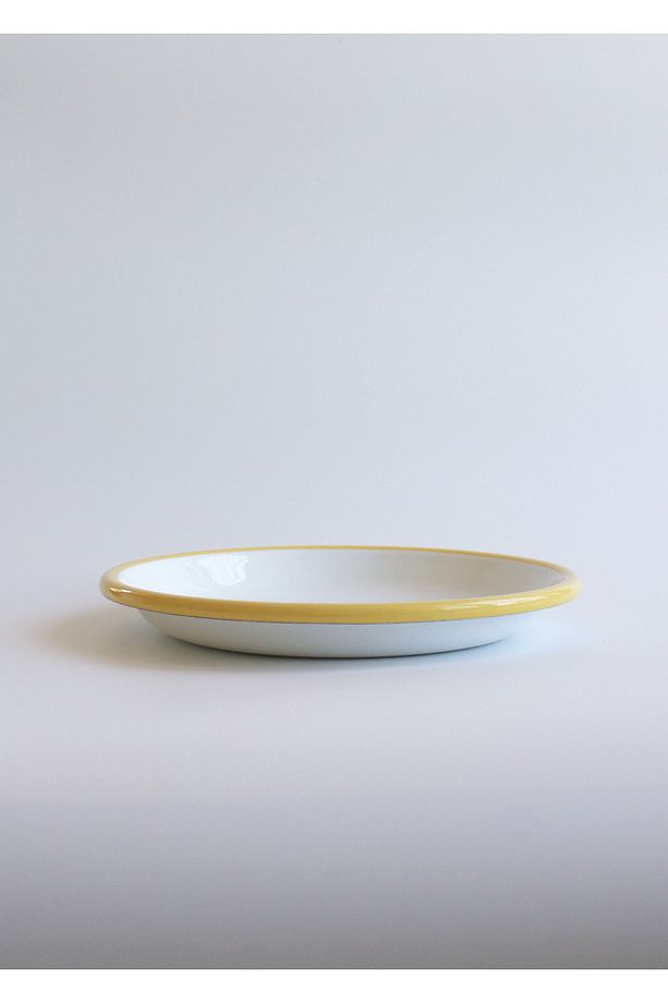 Emaye Tabak 18 cm Çocuk Yemek Tabağı Emaye Servis Tabağı Tabak Yemek Çocuk Serisi - 3