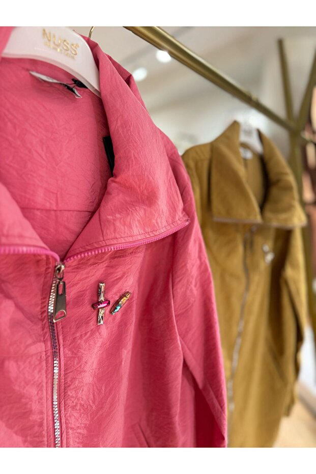 Taş Detaylı Kap - 1