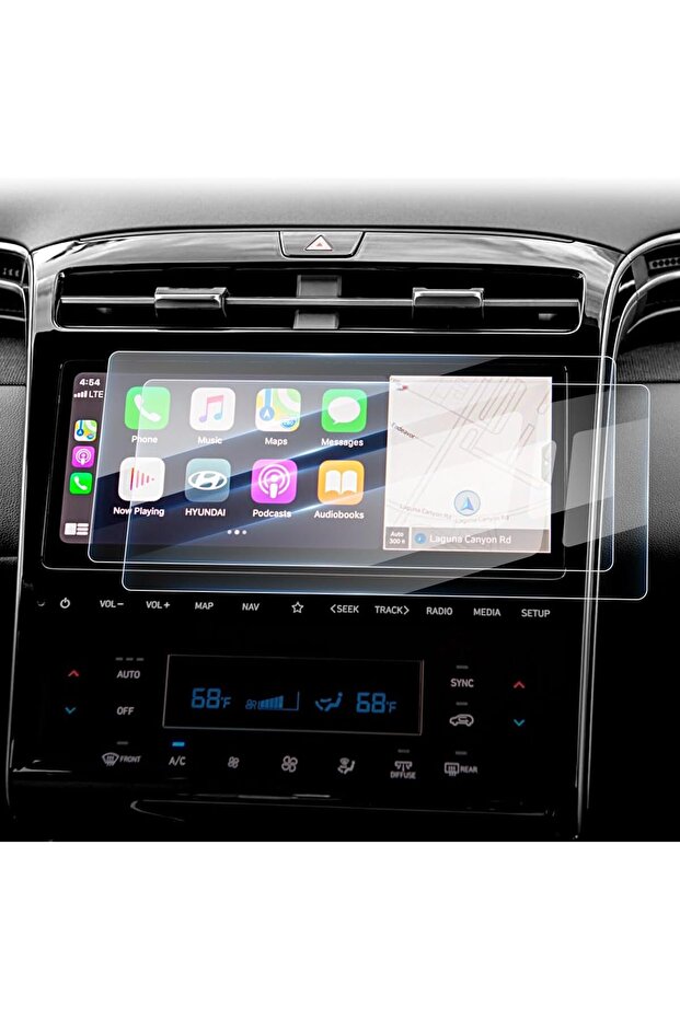 Hyundai Tucson Compatible 2021-2024 Model 10.25 Inch Audio Multimedia Mat Appearance Screen Protector Mat