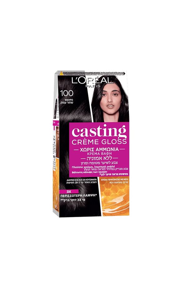 L'Oréal Casting Creme Gloss No100 Siyah 48ml - 1