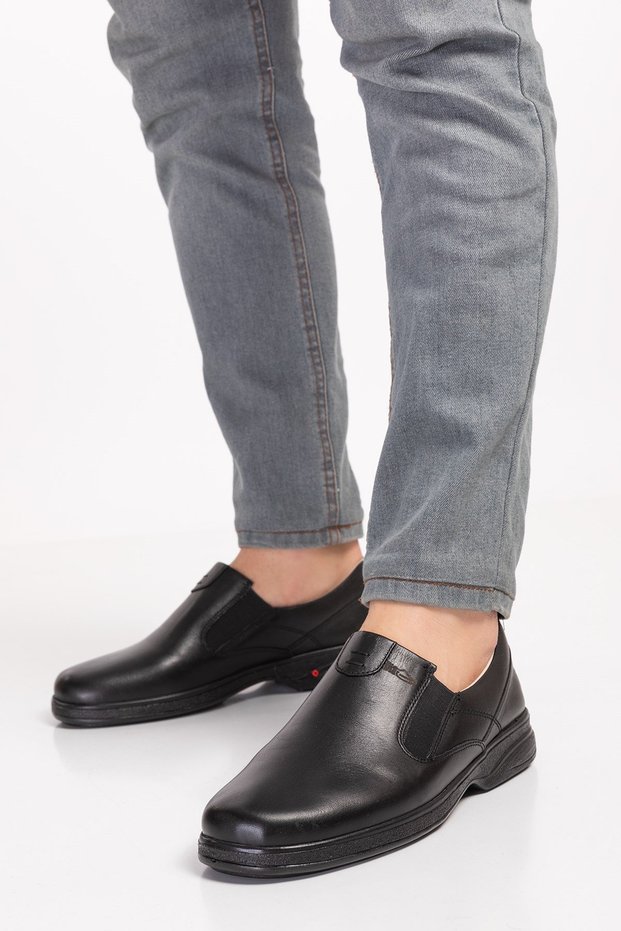 Di̇a Comfort Di̇a110 Orthopedic Diabetic Men's Shoes Black