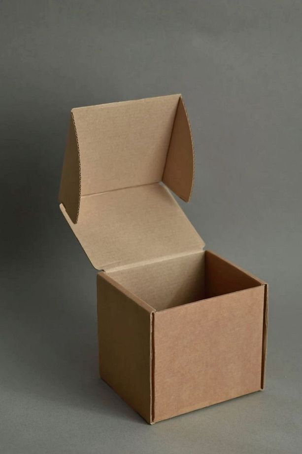 10,7x8,9x8,7 Cm E-ticaret Kargo Kutusu - Kraft Kutu-25 Adet - 1
