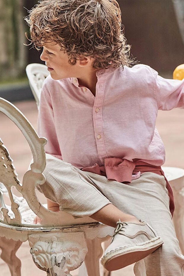 Slim Fit Cut Pocket Comfortable Special Occasion Invitation Eid Boy's Trousers