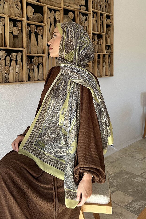 نمط شال القطن - 4