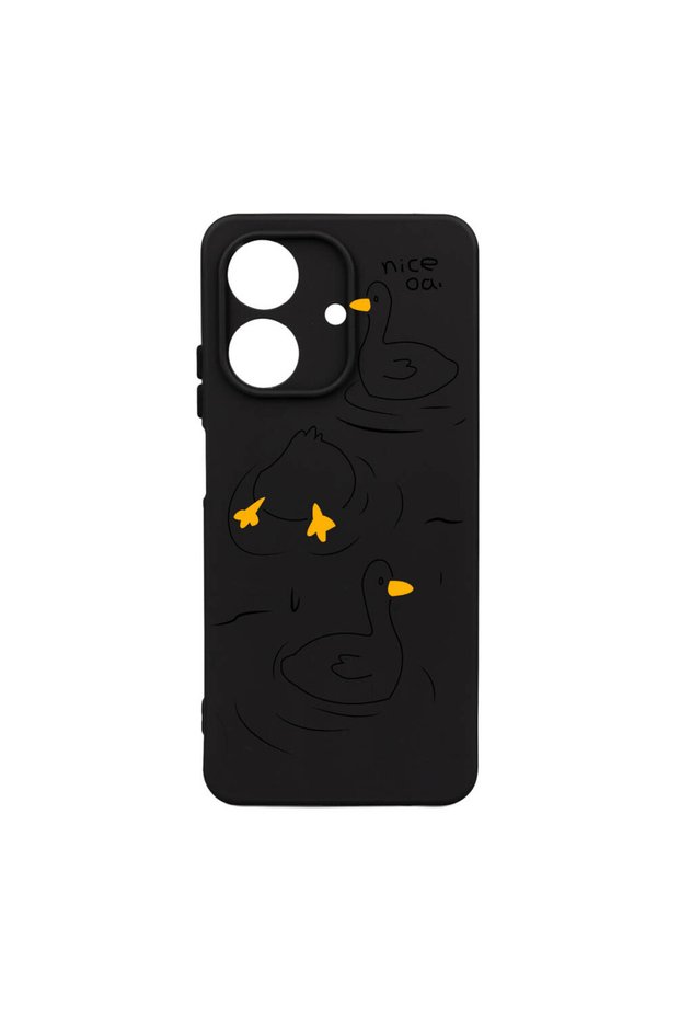 Patterned Phone Case Compatible with Realme Note 60 Pdngg2 Cover Duckyduck
