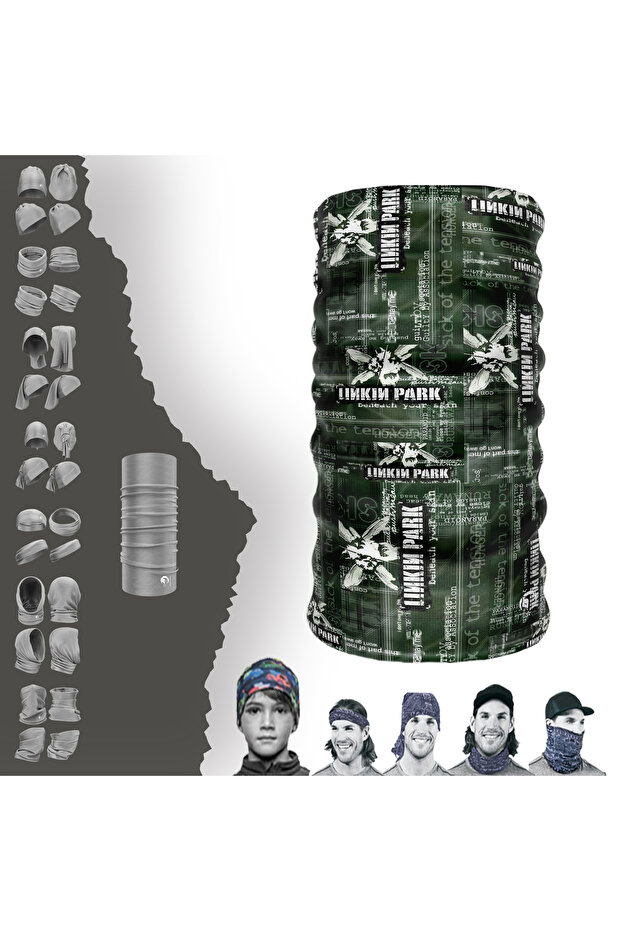 Linkin Park Buff Seamless Tube Neck Collar Bandana Balaklava