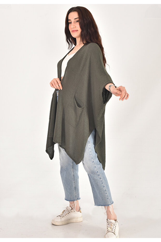 Triko Uzun Örme Ceket - 2