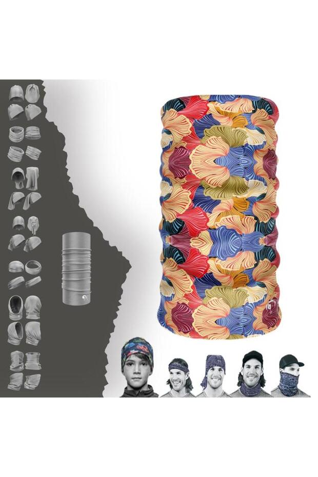 Camping/Camper Neck Gaiter Beanie Bandana Mask Bonnet Buckle Hairband