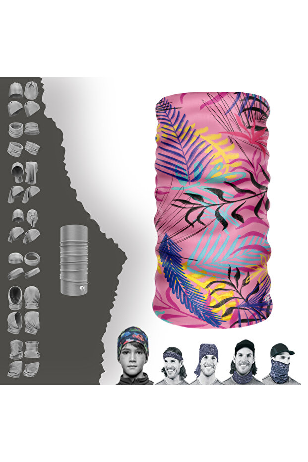 Extreme Pink Themed Neck Collar Bandana